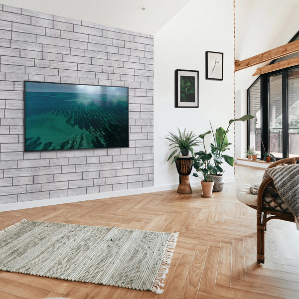 NOVECRAFTO 3D Rectangular Wall Panels 96 cm x 48 cm Decorative Interior